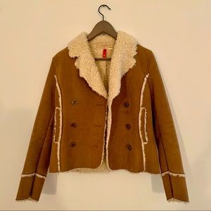 H&M Cozy Biker Jacket (Size 8)